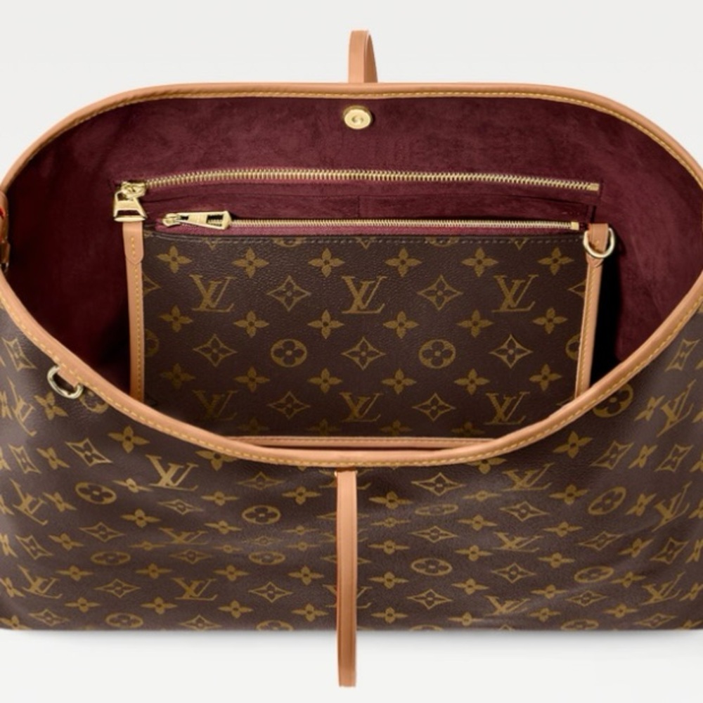 Louis Vuitton Carryall MM Monogram Pouch Wrislet - Picture 7 of 8
